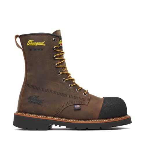 Thorogood Men's Hammerhead Series 8" Waterproof Nano Safety Toe Work Boot