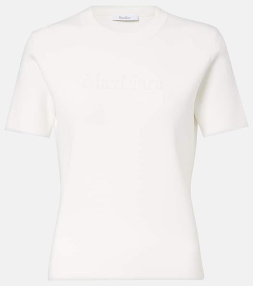 Max Mara Adelio logo crepe T-shirt