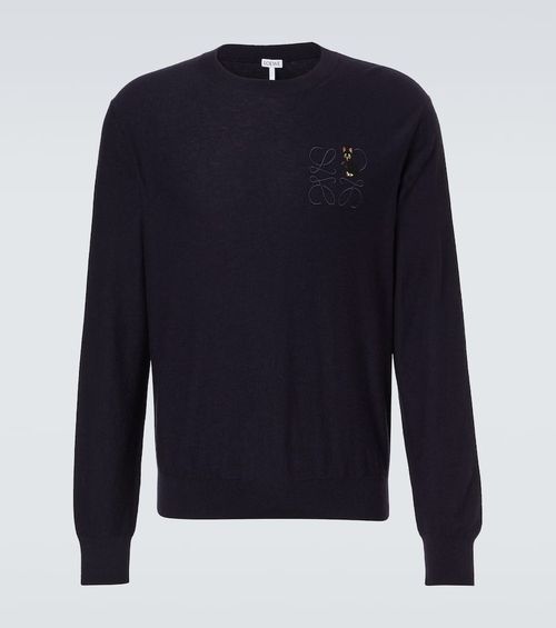 X Louis Wain Anagram wool-blend sweater