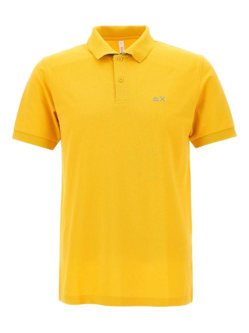 Cotton polo shirt - Yellow