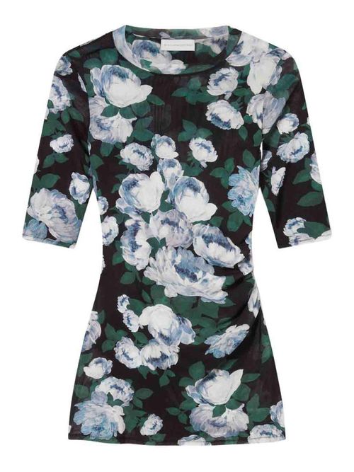 Bunch Of Roses Mesh Top