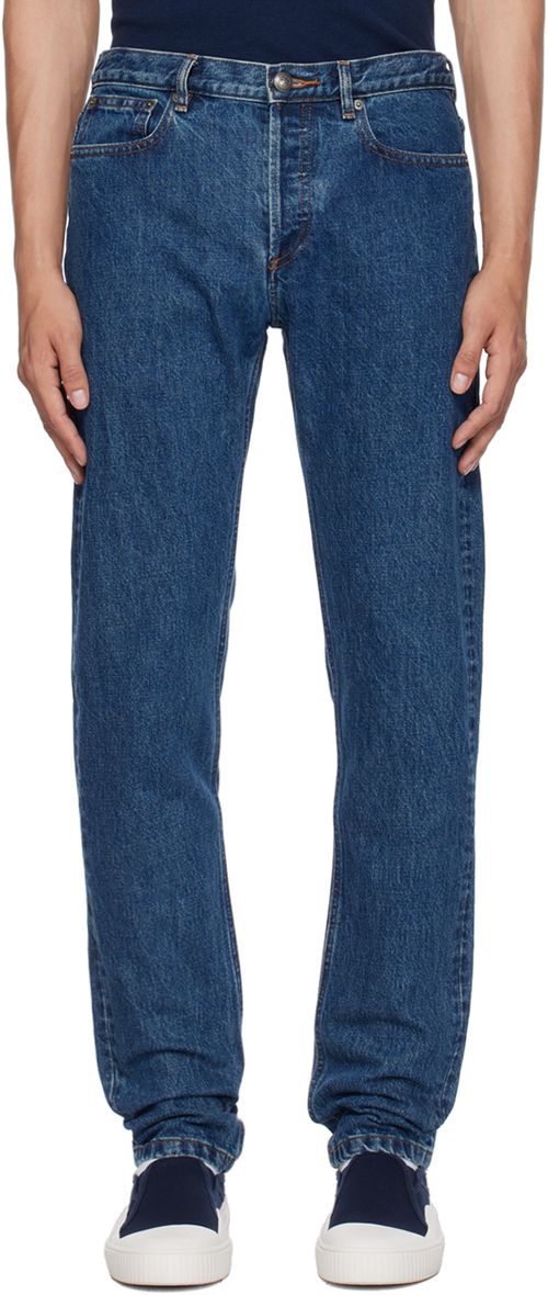 Indigo Blue Petite New Standard Denim Jeans