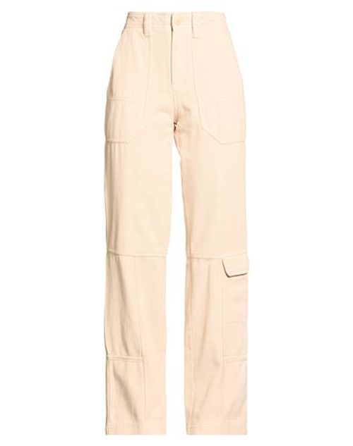 Woman Pants Beige Size 4 Cotton