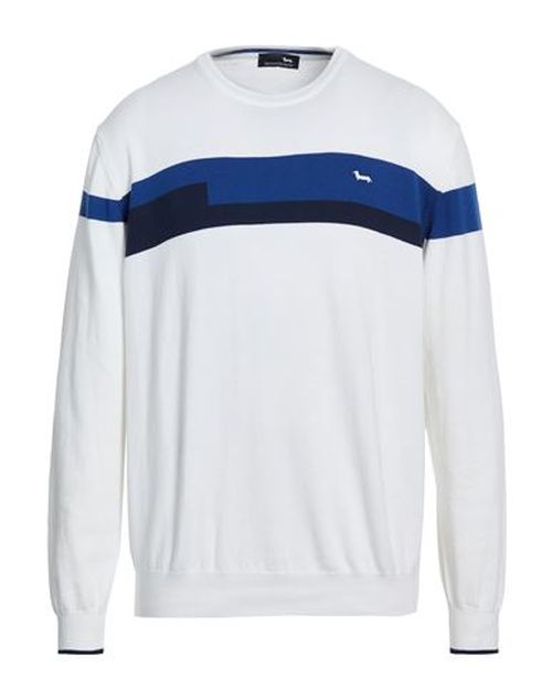 Man Sweater White Size 3XL Cotton