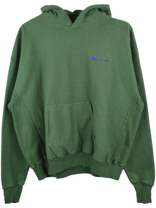 Cotton-blend hoodie - Green