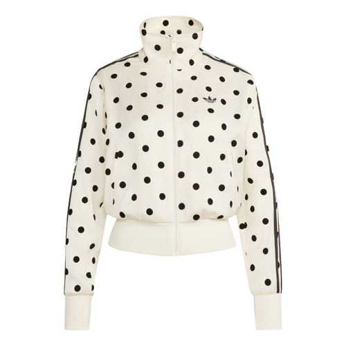 (WMNS) Satin Polka Dots TT Track Jacket 'Off White'