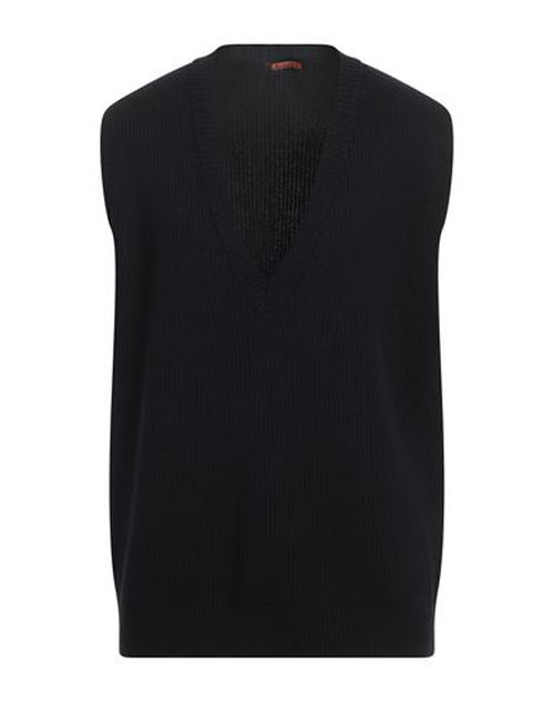 Man Sweater Midnight blue Size L Virgin Wool