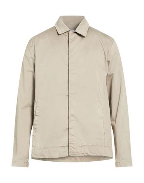 Man Jacket Khaki Size XL Cotton, Elastane