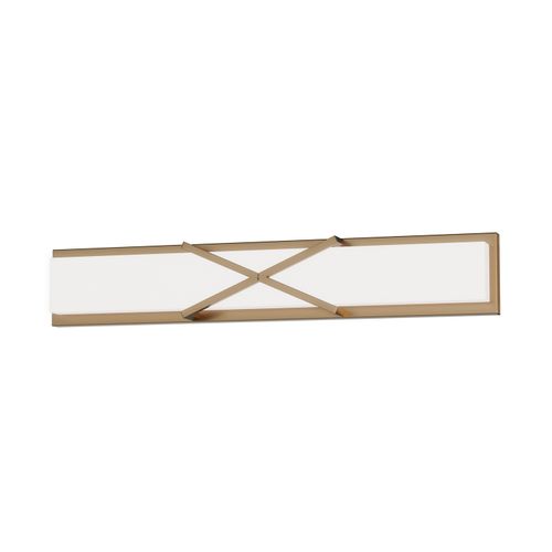 Natural Aged Brass LED Wall Sconce from the Dexter Collection