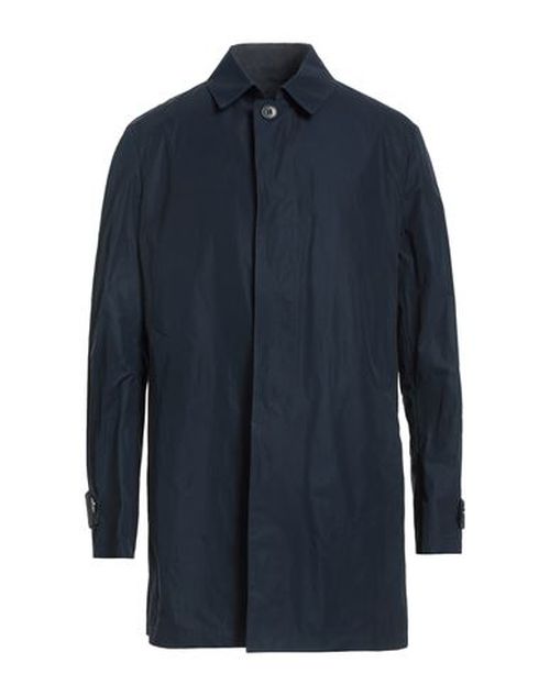 Brian Dales Man Overcoat & Trench Coat Midnight blue Size 42 Polyester