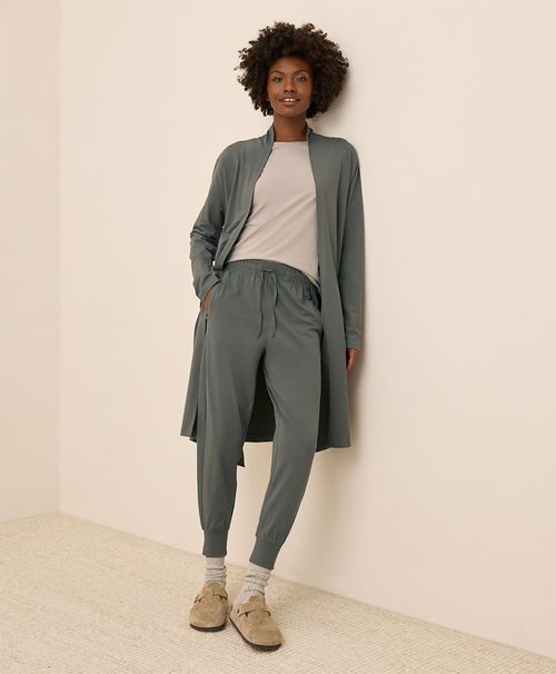 Women's Castor Green Luxe Essential Jogger