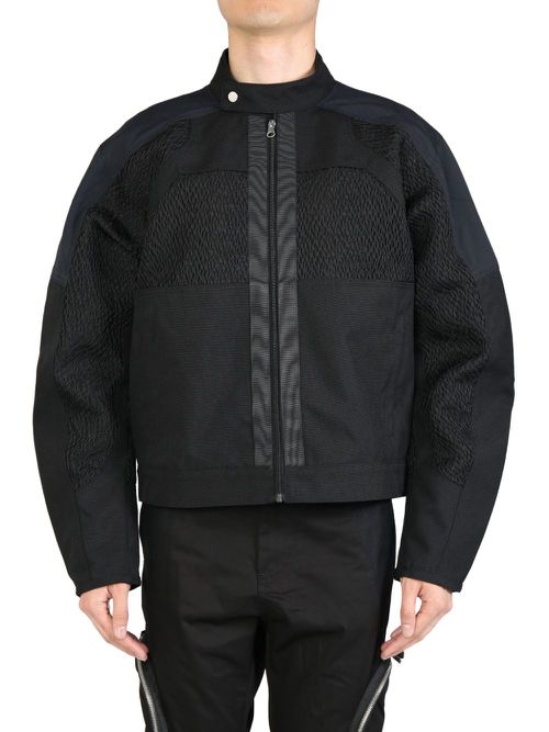Motorcycle logo jacket - Black