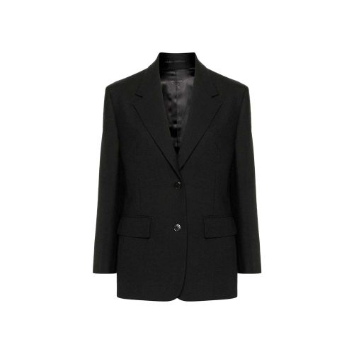 Virgin Wool Blazer — Black
