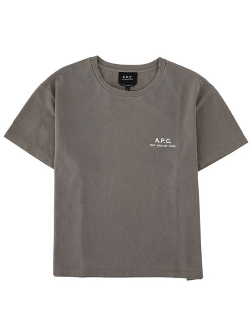 Grey Logo Crew Neck T-Shirt
