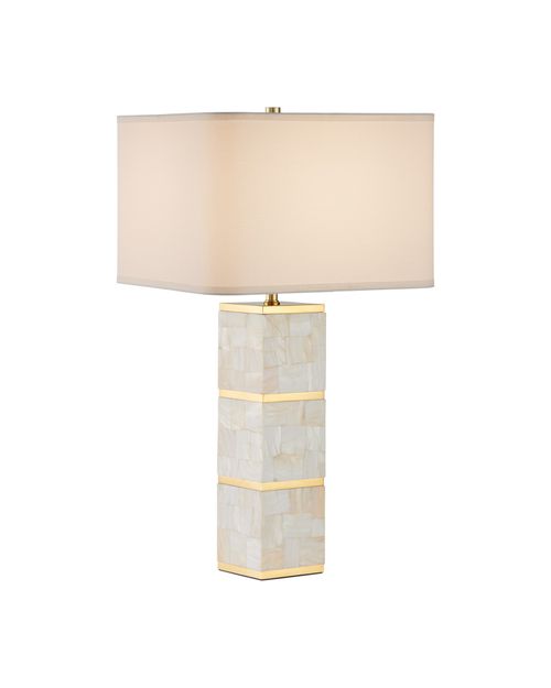 Natural Brass Table Lamp from the Casey Collection