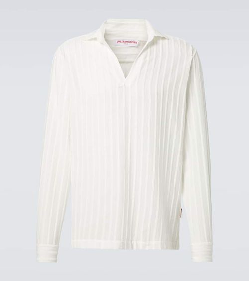 Ridley striped polo shirt