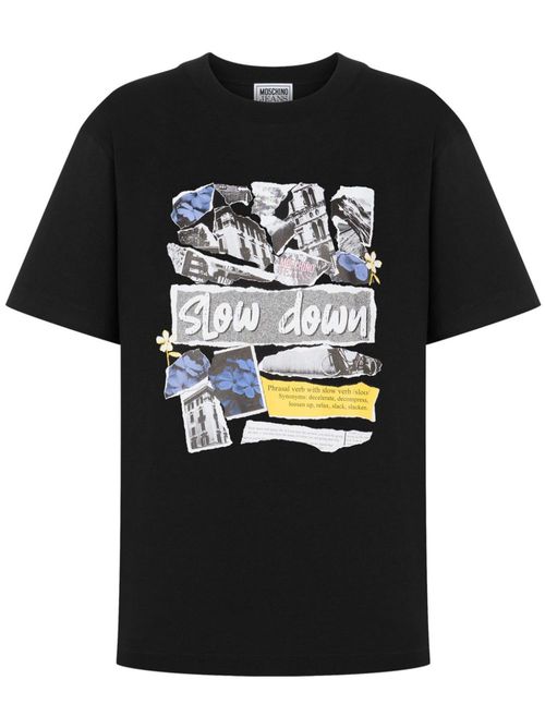 Slow Down Archive T-shirt - Black