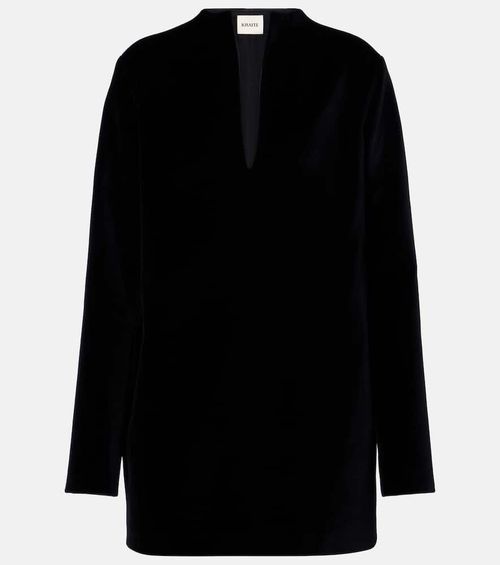 Aleena velvet minidress