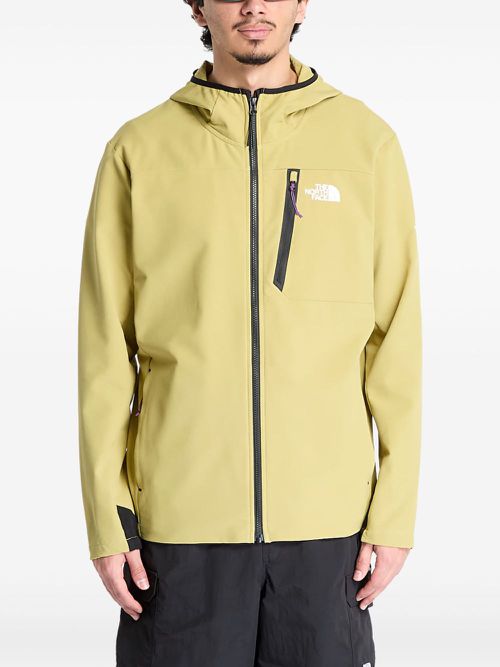 Logo-print jacket - Green
