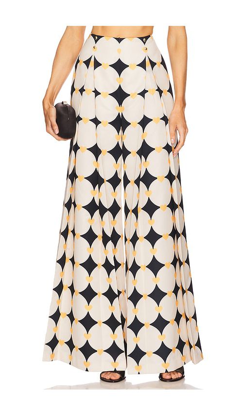 Papa Don't Preach HOSE BLACK CIRCLE in Cream. Größe XS. Also in