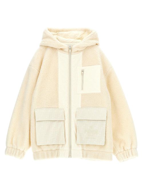 Hooded Zip-up Fleece Jacket