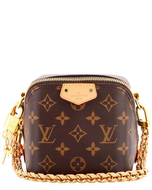 Just In Case Shoulder Bag Monogram Coated Canvas (Authentic Pre-  Loved)