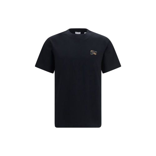 Check T-Shirt — Black
