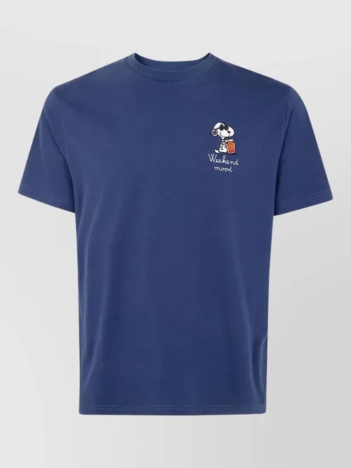 Saint Barth - snoopy portofino weekend dive crew t shirt