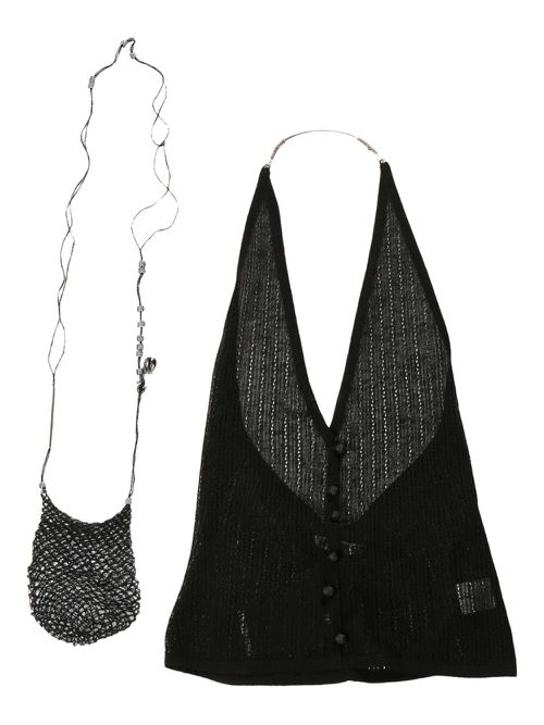 Hyein Seo silk top - Black