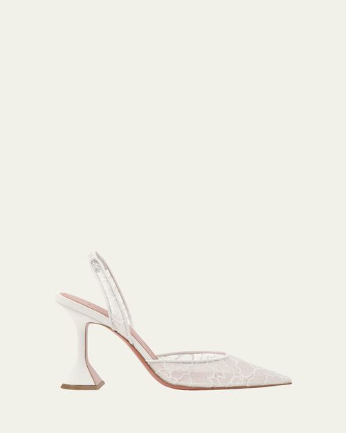 Holli Lace Slingback Pumps