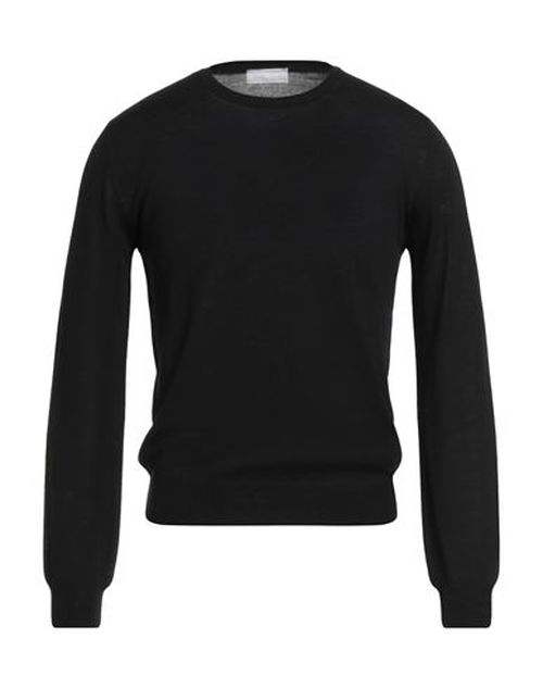 Man Sweater Black Size 36 Virgin Wool