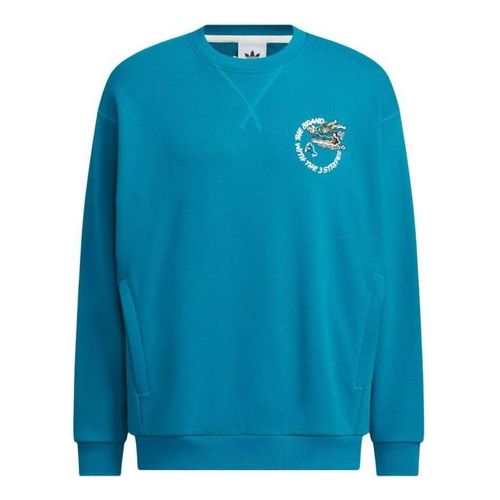 Ft Crew Neck Sweatshirt Asia Sizing 'Blue'