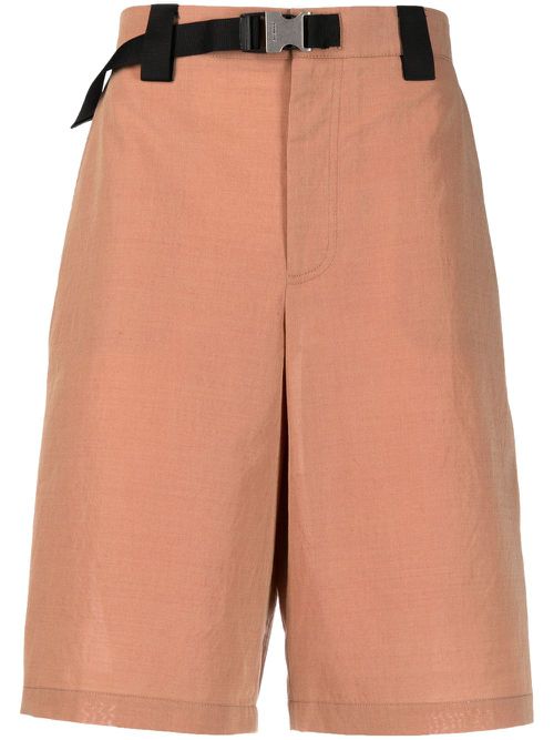Le short Meio belted shorts - Brown