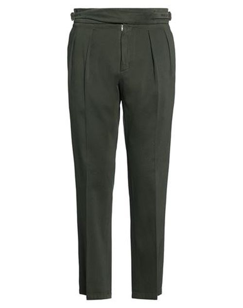 Man Jeans Dark green Size 30 Cotton, Elastane