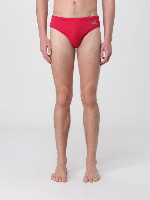 Swimsuit Men color Red