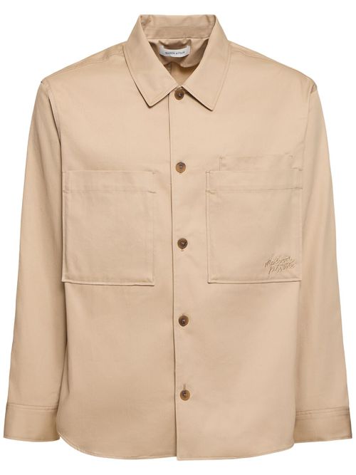 Cotton Comfort Fit Overshirt