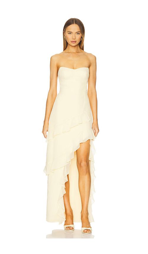 Amanda Uprichard Magnolia Dress in Baby Blue. - M also in XS, S