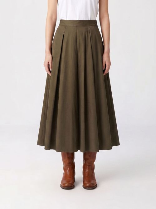 Skirt Woman color Forest Green