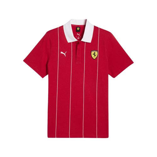 Scuderia Ferrari Race Premium Short Sleeve Polo Shirt
