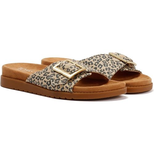 Toms Marin Slide Women's Leopard Sanda