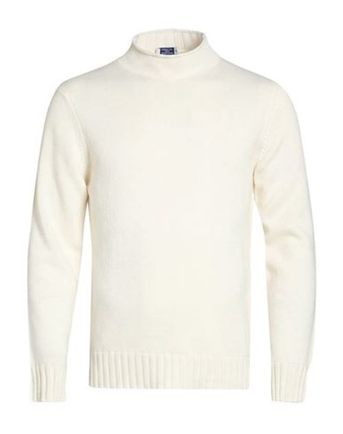 Man Turtleneck Off white Size 42 Polyamide, Wool, Viscose, Cashmere