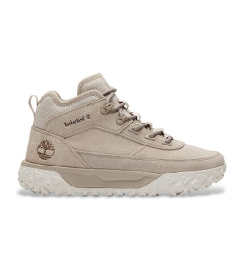 Timberland für Herren. TB0A5MDHER91 GreenStride Motion 6 beige Trainer 41, Leder, Wohnung, Schnürsenkel, Lässig, Draußen