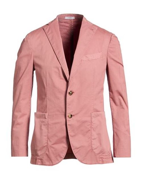 Man Blazer Antique rose Size 44 Cotton, Elastane