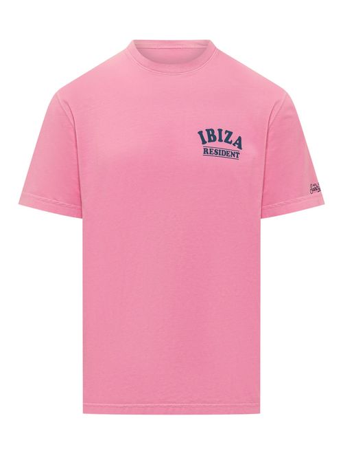 Pink Graphic Crew Neck T-Shirt