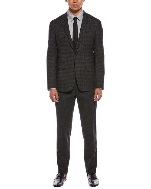 2Pc Wool-Blend Suit
