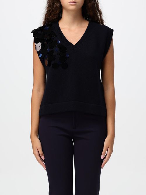 Waistcoat LIVIANA CONTI Woman color Blue