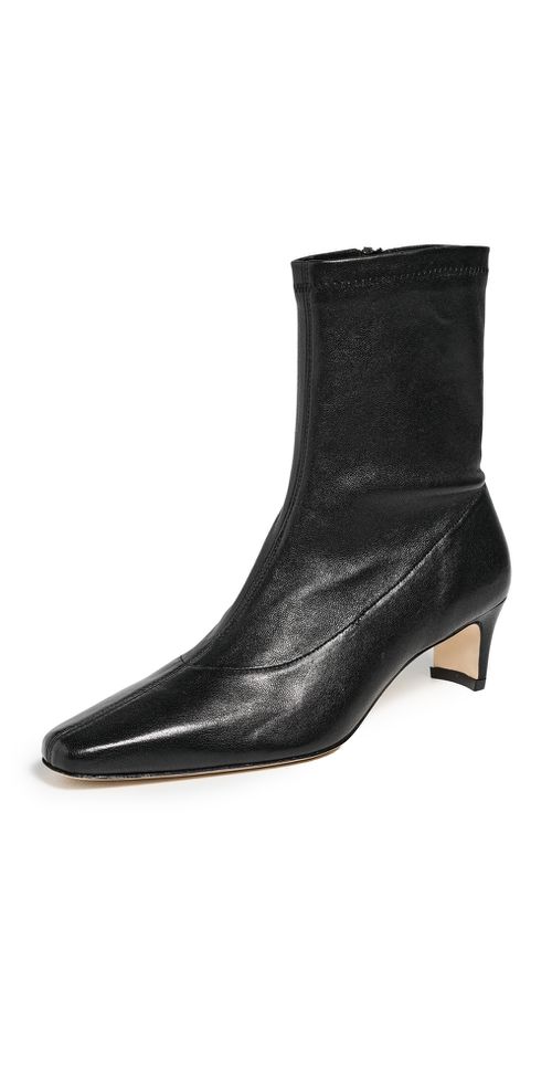 Wally Sock Ankle Boots Black
