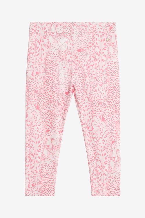 Cheetah-print Sports Pants - Female Baby Girls (6m