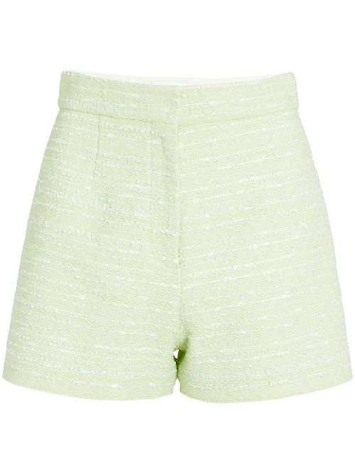 Tweed shorts - Green