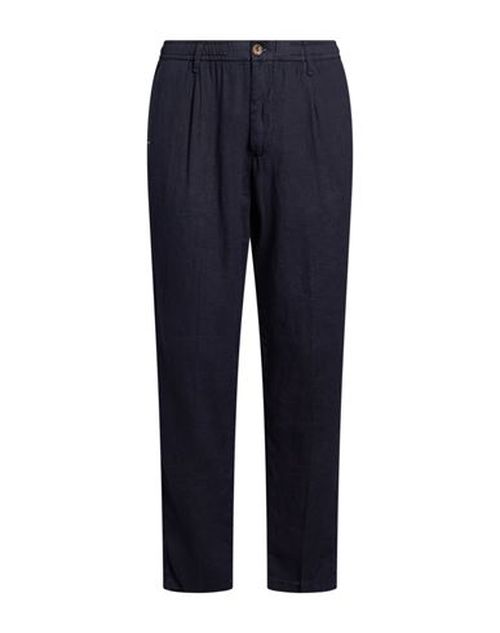 Man Pants Navy Size 36 Linen